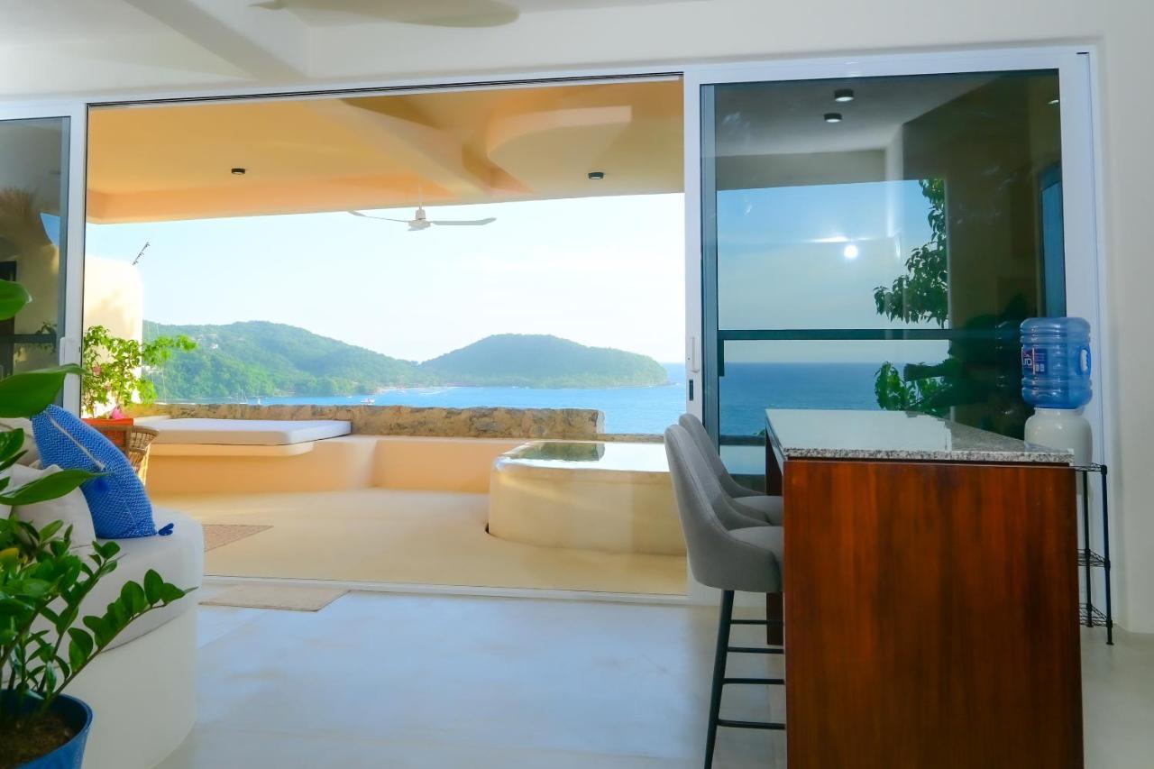 The Sunset Villas Zihuatanejo Exterior foto